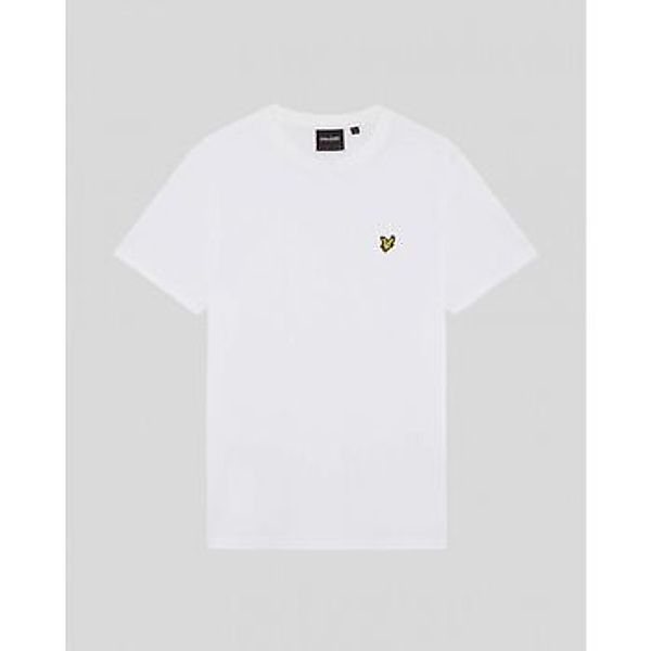 Lyle & Scott  T-Shirts & Poloshirts TS2406V POPCORN JACQUARD T-SHIRT-626 WH günstig online kaufen