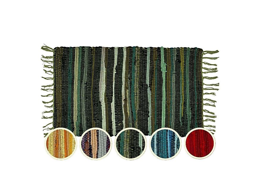 Marrakesch Orient & Mediterran Interior Badematte Callum Grün Teppich 90×50 günstig online kaufen