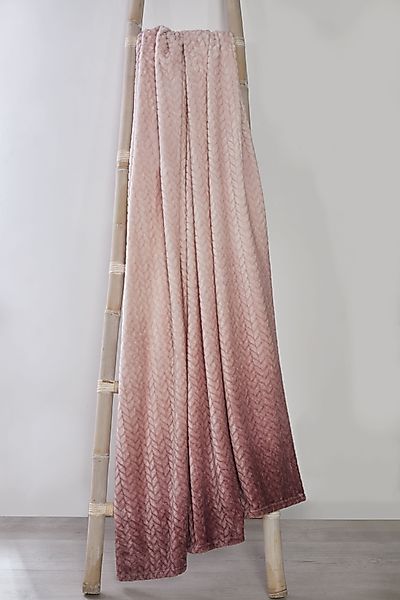Wohndecke XL-Kuscheldecke mit Farbverlauf, HSC Home-Style-Creation günstig online kaufen