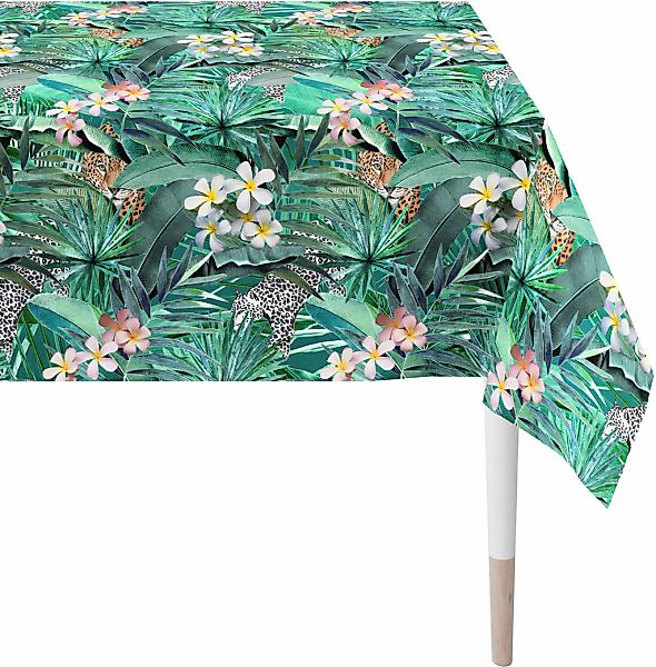 APELT Tischdecke "6852 SUMMERTIME, Sommerdeko, Sommer" mit tropischem Motiv günstig online kaufen