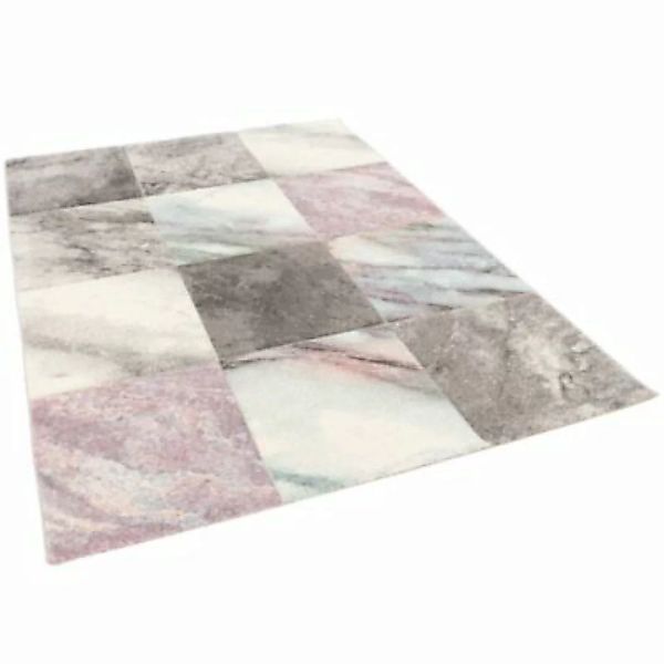 Pergamon Designer Teppich Maui Pastell Marmor Optik Teppiche rosa/grau Gr. günstig online kaufen
