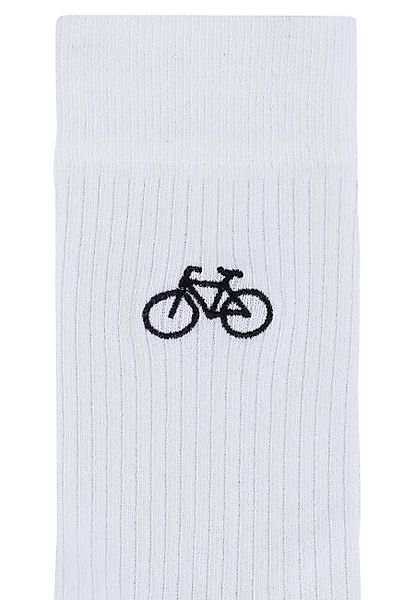 MELA Socken Gerippte Socken Stickerei 1 günstig online kaufen