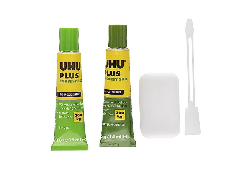 UHU Klebstoff 2-Komponentenkleber Uhu-Plus-Endfest 300 große Tuben günstig online kaufen