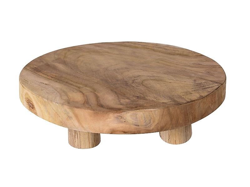 Spetebo Blumenständer Teak Blumenhocker natur - günstig online kaufen