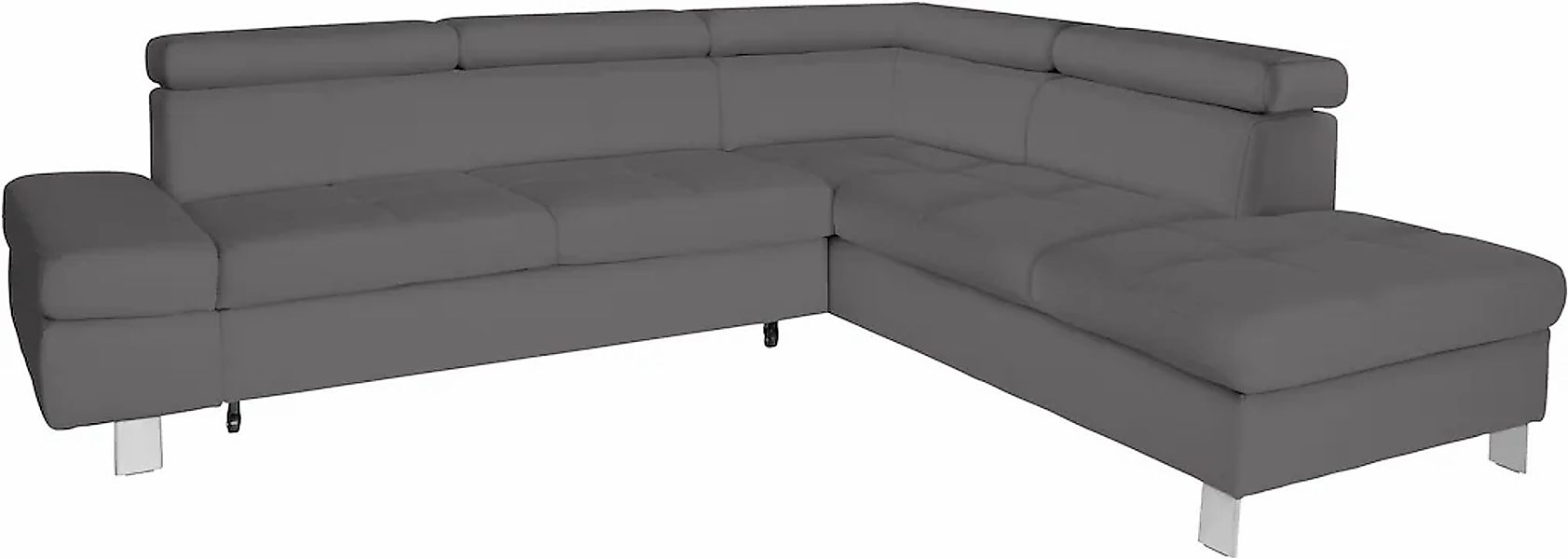 exxpo - sofa fashion Ecksofa »Fiji, L-Form« mit Kopf- bzw. Rückenverstellun günstig online kaufen