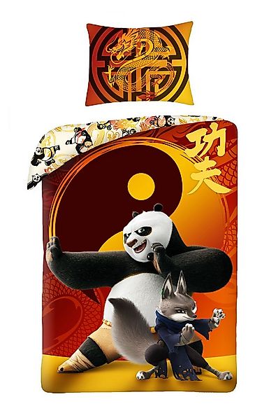 DreamWorks Kinderbettwäsche Kung Fu Panda Kinderbettwäsche 140 x 200 cm günstig online kaufen