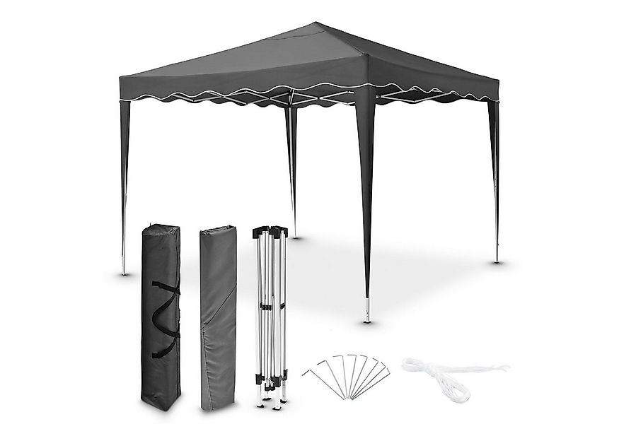 Juskys Faltpavillon Vivara, stabiles Gestell, mit Einrastfunktion, höhenver günstig online kaufen