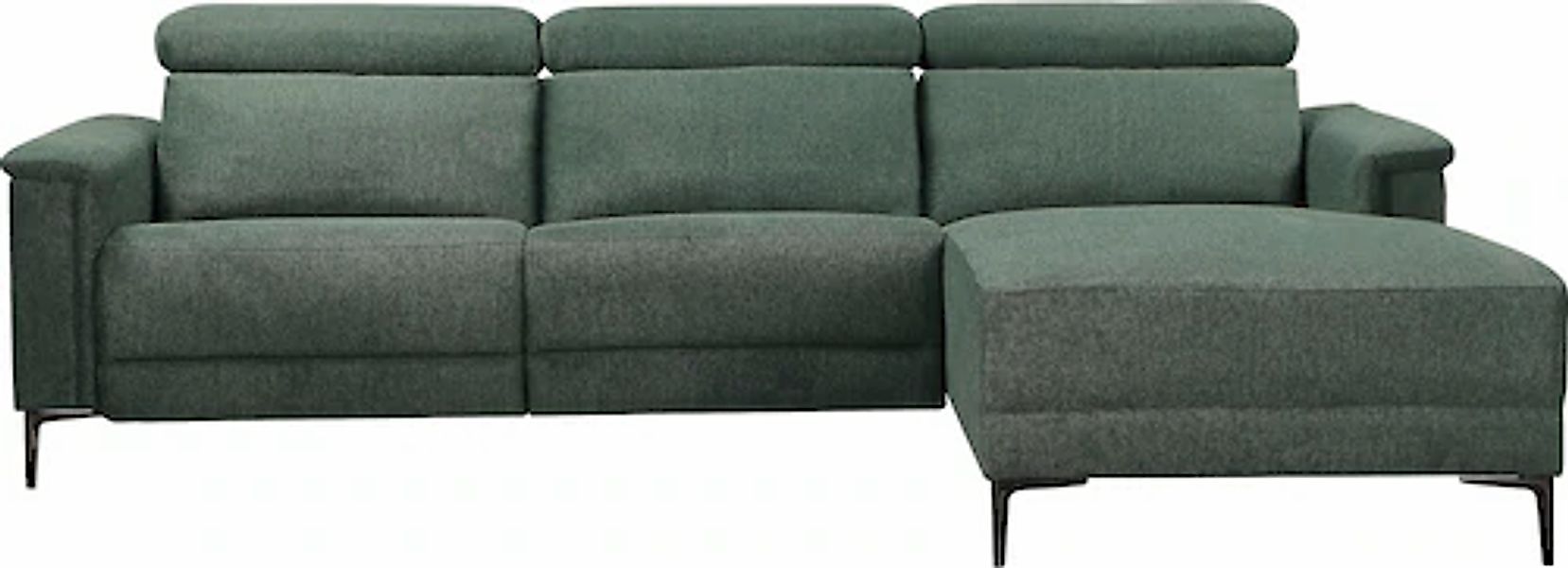 Home affaire Ecksofa »LUND, L-Form, 261cm, man. o. elektr. Relaxfunktion (m günstig online kaufen