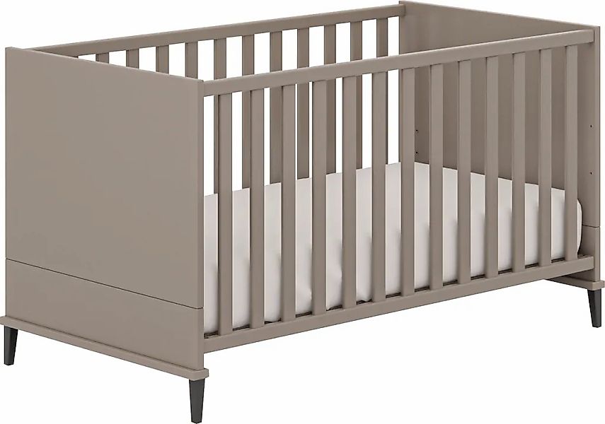Home affaire Babybett "ARI", 4-fach höhenverstellbar, umbaubar zum Juniorbe günstig online kaufen