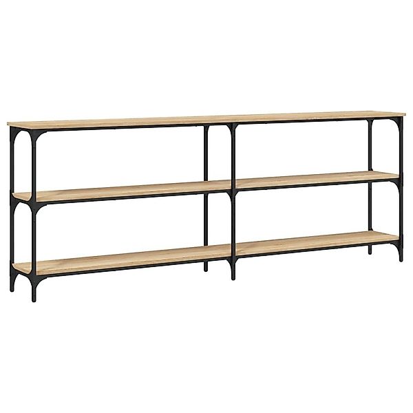 vidaXL Beistelltisch Konsolentisch Sonoma-Eiche 200x29x75 cm günstig online kaufen