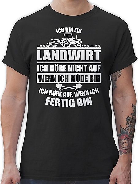 Shirtracer T-Shirt Ich bin ein Landwirt Landwirt Geschenk Bauer günstig online kaufen