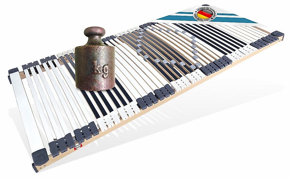 Lattenrost Lattenroste, 44 Leisten, mit 7 Zonen, MONTIERT bis 300 KG belast günstig online kaufen