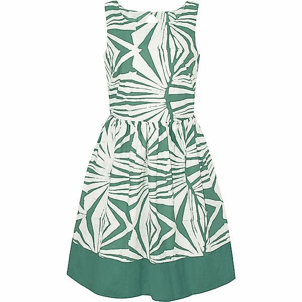 Bio Kleid - Party Dress - Rays Sage Olive & Tropics Tangerine Orange günstig online kaufen