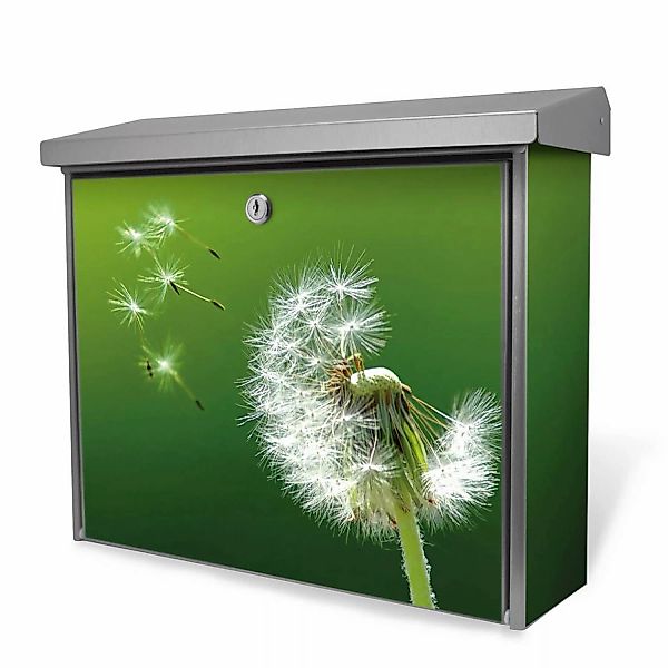 Banjado Briefkasten Edelstahl 38.5x31.5x12cm Ohne Zeitungsfach Inkl. Montag günstig online kaufen