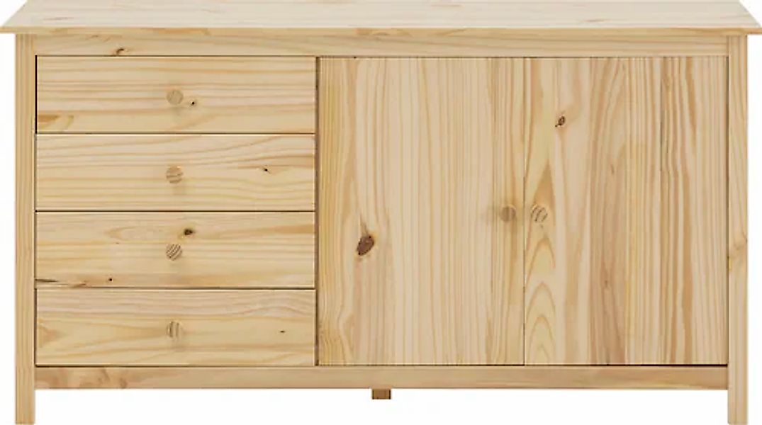 Home affaire Sideboard »Chur«, Kommode aus Massivholz Kiefer günstig online kaufen