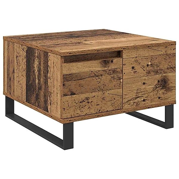 vidaXL Couchtisch Altholz 55 x 55 x 36,5 cm Holzwerkstoff 881663 günstig online kaufen