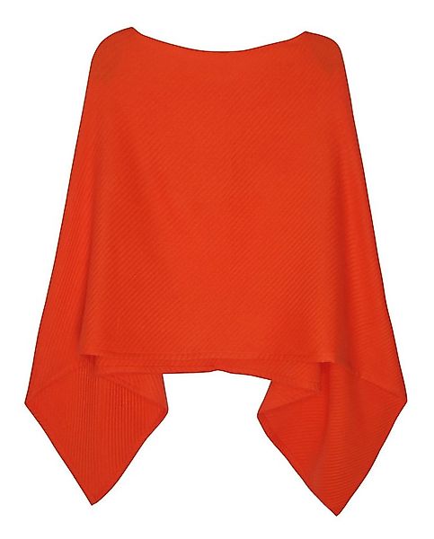 dy_mode Strickponcho Damen Poncho in Unifarben Leichtes Strickponcho Umhang günstig online kaufen