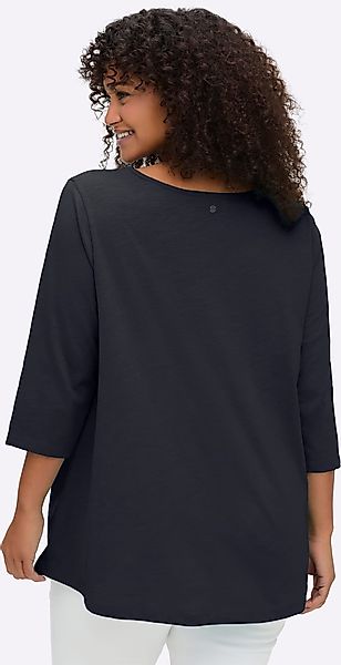 Sheego 3/4-Arm-Shirt "3/4-Arm-Shirt", (1 tlg.) günstig online kaufen