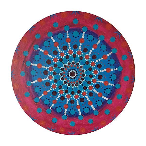 Wanddekoration Aus Kork "Mandala - Fusion" (Rund, Natur) günstig online kaufen