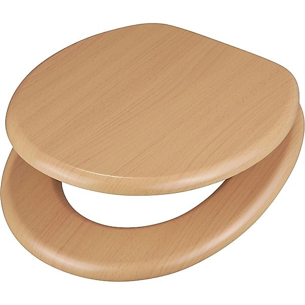 baliv WC-Sitz Moros MDF Holzkern Buche Hell günstig online kaufen