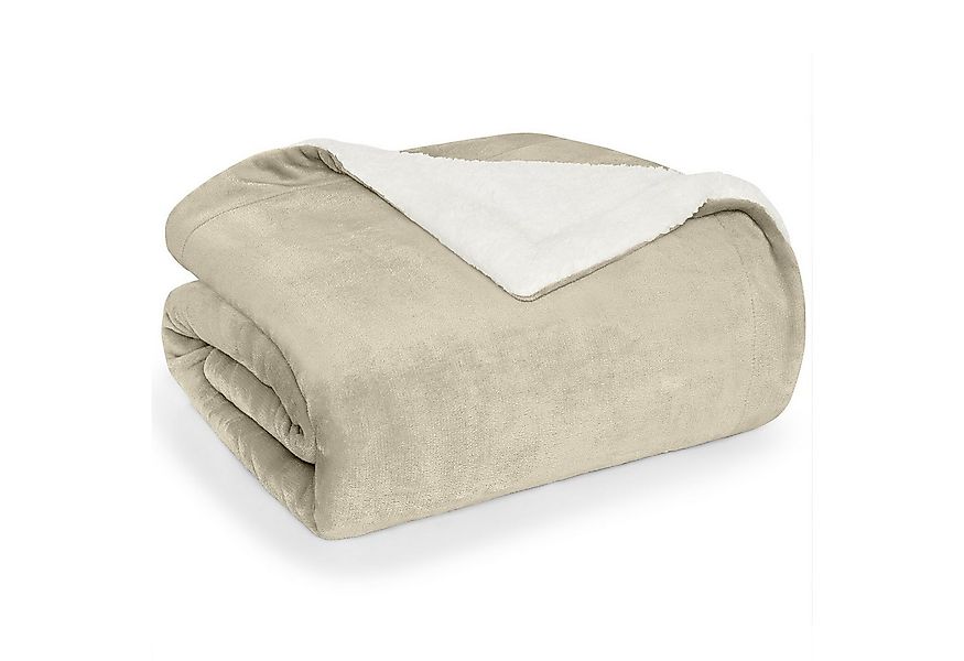 Wohndecke Sherpa-Fleecedecke, Oeko-TEX Zertifiziert, Blumtal, hochwertig, w günstig online kaufen