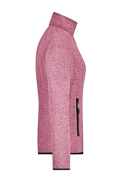 James & Nicholson Fleecejacke Damen Slim Strickfleece Jacke / Fleecejacke o günstig online kaufen