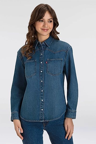 Levis Jeansbluse "TEODORA WESTERN SHIRT", mit Druckknöpfen günstig online kaufen