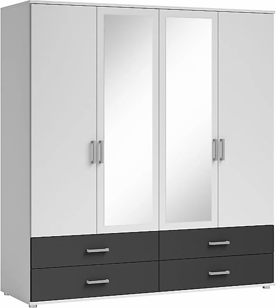 Schlafkontor "Ivar Kleiderschrank mit Spiegel" inklusive 2 Spiegeltüren und günstig online kaufen