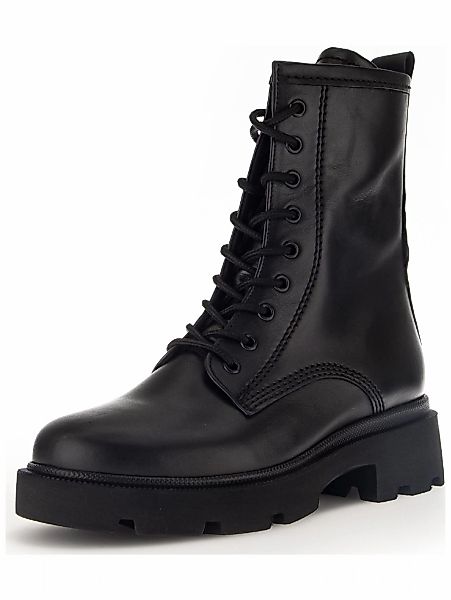 Gabor Comfort Schnürstiefelette "Gabor Comfort Stiefelette Glattleder" günstig online kaufen