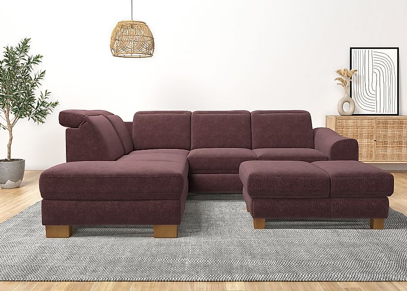 Home affaire Ecksofa Dundee L-Form, wahlweise günstig online kaufen