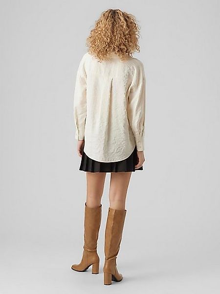 Vero Moda Blusenshirt Legere Hemdbluse Oversized Seidig VMQUEENY VMQUEENY L günstig online kaufen