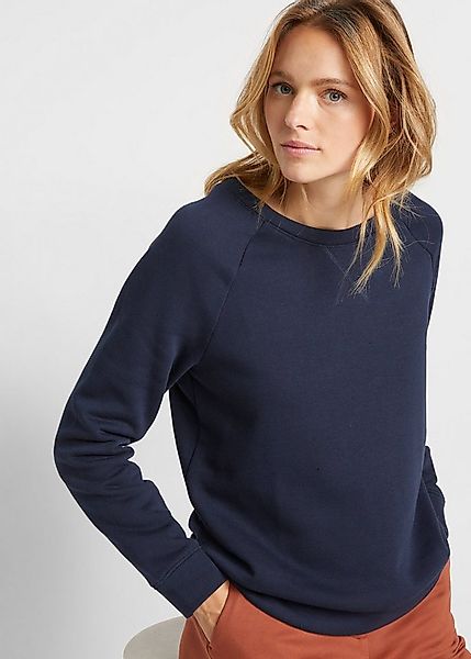 bonprix Sweatshirt klassischer Rundhalsausschnitt, bequeme Passform, ohne V günstig online kaufen