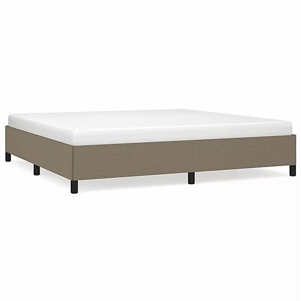 vidaXL Bettgestell Taupe 200x200 cm Stoff Modell 21347649 günstig online kaufen