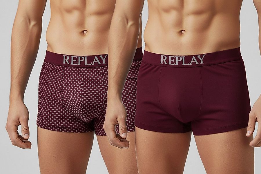 Replay Boxershorts 2er Pack, Trunks günstig online kaufen