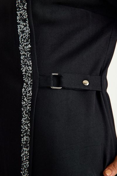 fashionshowcase Tunikakleid Abaya Kleid mit Schmuckdetails günstig online kaufen
