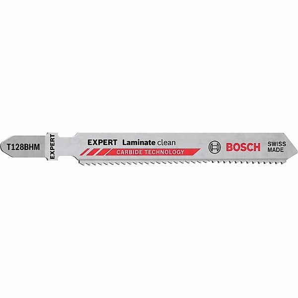 Bosch Expert Stichsägeblatt Laminate Clean T 128 BHM  2 Stück günstig online kaufen