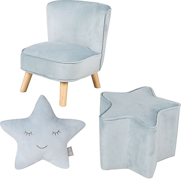 roba® Kindersitzgruppe »Lil Sofa«, (Set, 3 tlg.), bestehend aus Kindersesse günstig online kaufen