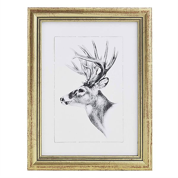 Woltu Bilderrahmen BRU9894gd, Fotogalerie, Holz Rahmen, günstig online kaufen