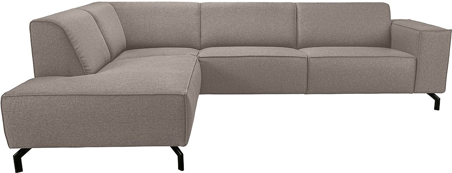Places of Style Ecksofa "Lorcan, Breite 275 cm, weiches Sitzgefühl", mit sc günstig online kaufen