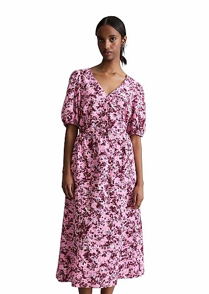 Marc OPolo DENIM Druckkleid "aus Viskose-Mix mit Crinkle-Effekt" günstig online kaufen