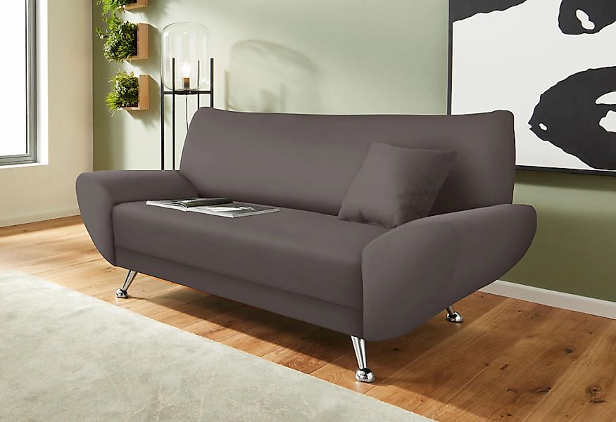 INOSIGN 2-Sitzer "Saltare, elegant und komfortabel, toller Designfuß" günstig online kaufen