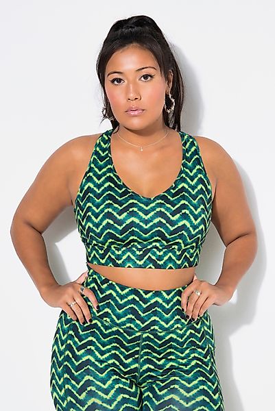 Studio Untold Sport-BH Sportbustier Softcups Alloverdruck günstig online kaufen