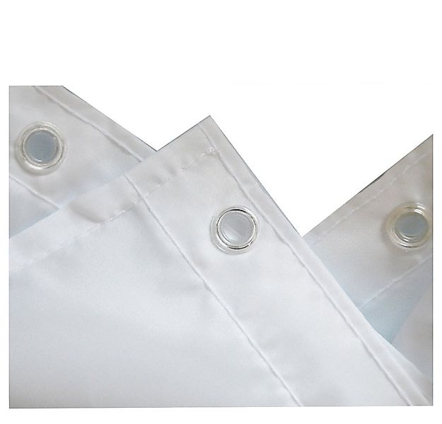 Ekershop Duschvorhang Textil Hel & Dunkel Braun Beige für Duschstange Breit günstig online kaufen