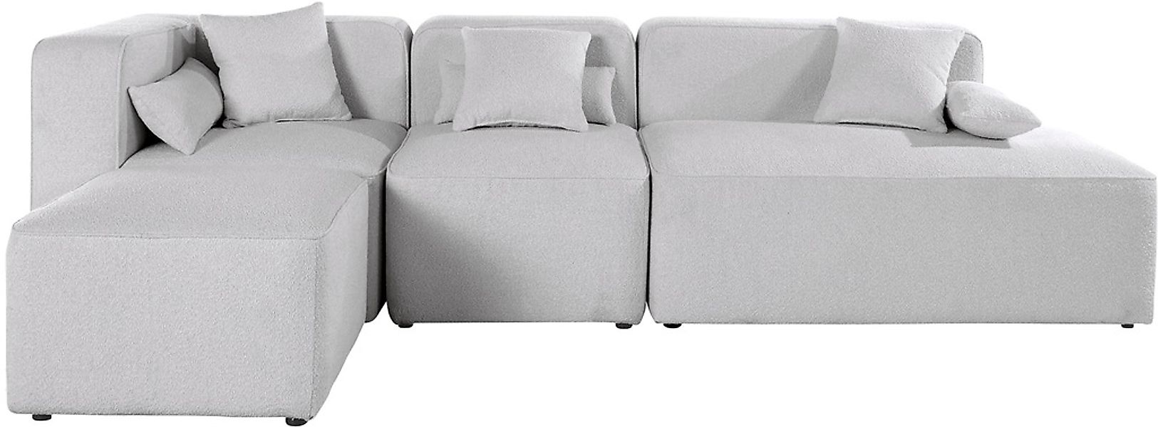 Home affaire Ecksofa "Sundstrup L-Form" Modulserie, individuelle Zusammenst günstig online kaufen