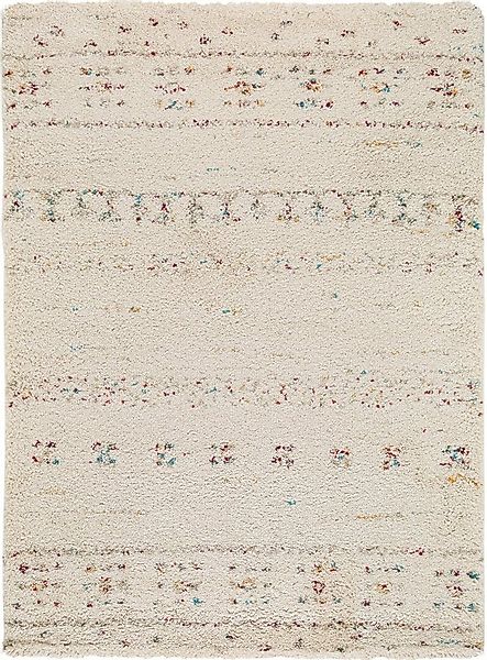 benuta Hochflor-Teppich Gobi, rechteckig, Höhe: 21 mm, Teppich Wohnzimmer, günstig online kaufen