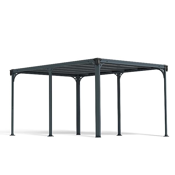 Canopia Gartenpavillon Milano 3.1 x 4.3 Anthrazit günstig online kaufen