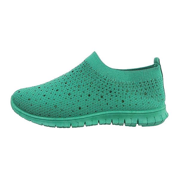 Ital-Design Damen Low-Top Freizeit Sneaker Flach günstig online kaufen
