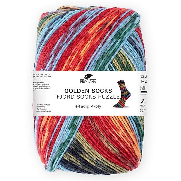 Pro Lana Fjord Socks PUZZLE Sockenwolle günstig online kaufen
