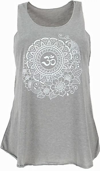 Guru-Shop T-Shirt Tanktop mit Ethnodruck, Tree of life Yogatop -.. alternat günstig online kaufen