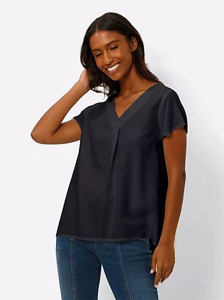 heine Klassische Bluse Kurzarm-Bluse günstig online kaufen